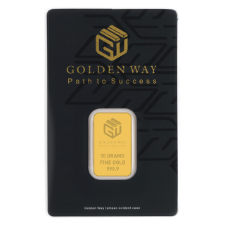 10 Gram Golden Way Gold Bar