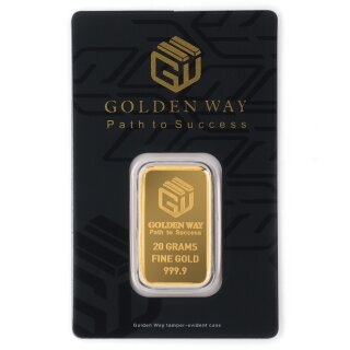 20 Gram Golden Way Gold Bar